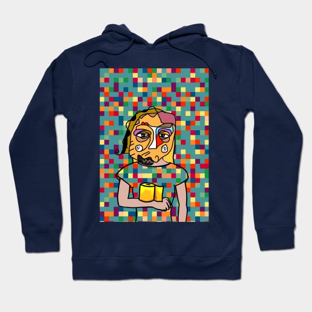 Hashed Art #11187 - Stay Poor Hoodie by Hashed Art